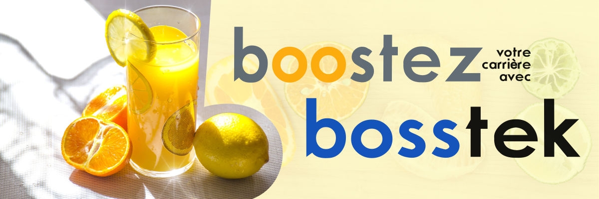 BOOSTEZ votre carrière avec BOSSTEK !